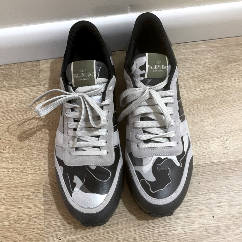 Valentino sneakers,grey,size 11